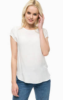 Белая футболка из вискозы Vero Moda