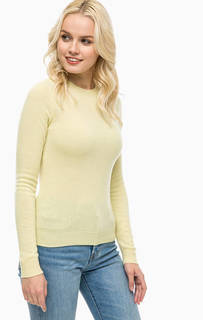 Желтый джемпер из шерсти United Colors of Benetton