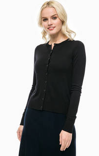 Короткий черный кардиган United Colors of Benetton