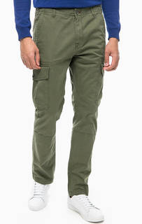 Хлопковые брюки карго United Colors of Benetton