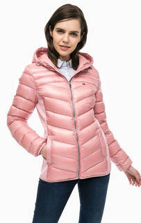 Короткий пуховик с капюшоном Tommy Jeans