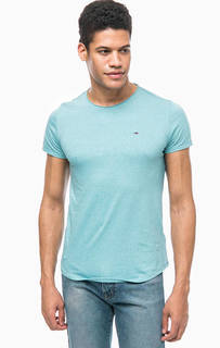Однотонная футболка с круглым вырезом Tommy Jeans
