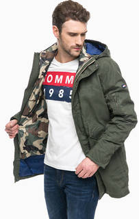 Хлопковая парка с дополнительной курткой Tommy Jeans