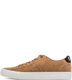 Кеды из нубука коричневого цвета Tommy Hilfiger