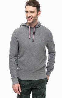 Серый джемпер с капюшоном Tommy Hilfiger