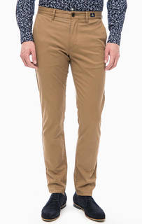 Брюки чиносы коричневого цвета Tommy Hilfiger