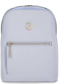 Маленький голубой рюкзак с одним отделом Tommy Hilfiger