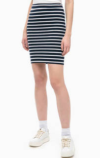Короткая юбка в полоску Tommy Jeans