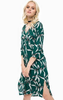 Платье из вискозы свободного кроя Ichi