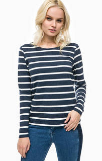 Хлопковая футболка в полоску Ichi