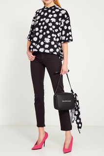 Хлопковая футболка с платком Balenciaga