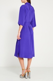 Шелковое платье-рубашка Diane von Furstenberg