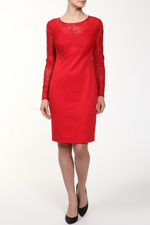Полуприлегающее платье с кружевом M&amp;L Collection
