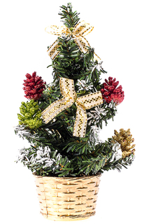 Настольная елочка c игрушками Vittorio Richi