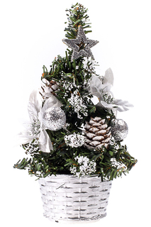 Настольная елочка c игрушками Vittorio Richi