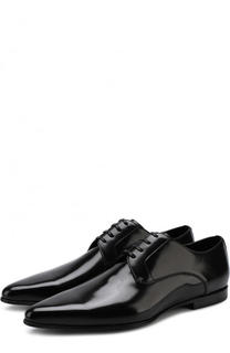 Кожаные дерби James Bond Dolce &amp; Gabbana