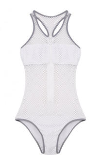 Слитный перфорированный купальник Melissa Odabash
