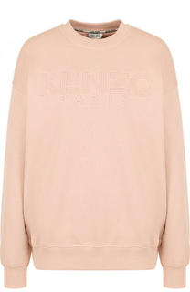 Хлопковый свитшот с логотипом бренда Kenzo