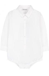 Хлопковая блуза-боди Dolce &amp; Gabbana
