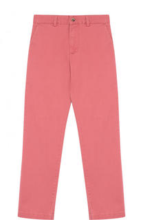 Хлопковые брюки прямого кроя Polo Ralph Lauren