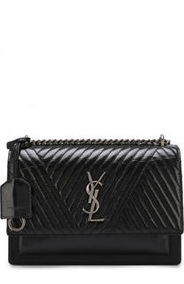 Сумка Sunset Monogram medium Saint Laurent