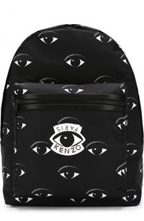 Текстильный рюкзак с принтом Kenzo