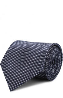 Шелковый галстук с узором Brioni