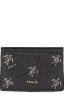 Кожаный футляр для кредитных карт с принтом Furla