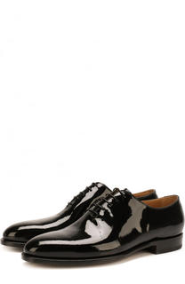 Классические лаковые оксфорды Kiton