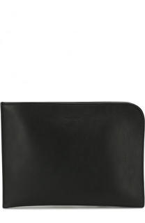 Кожаная папка для документов на молнии Giorgio Armani