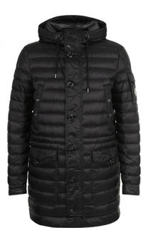 Пуховая парка Benjamin на молнии с капюшоном Moncler