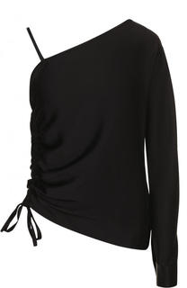 Однотонный топ асимметричного кроя T by Alexander Wang