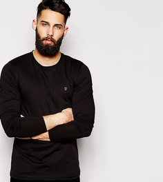 ЭКСКЛЮЗИВНАЯ футболка слим с длинными рукавами Farah - Серый