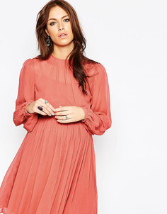 Платье бэби-долл для будущих мам ASOS Maternity - Оранжевый