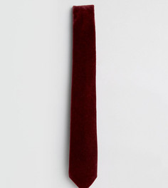 Бархатный галстук Noose &amp; Monkey - Красный