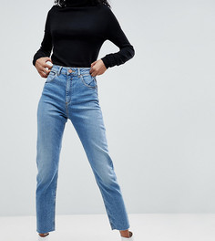 Яркие узкие джинсы в винтажном стиле ASOS FARLEIGH - Синий