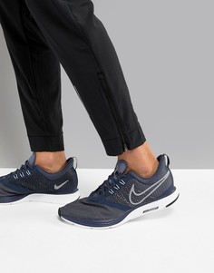 Синие кроссовки Nike Running Zoom Strike AJ0189-400 - Синий