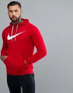 Красный худи с логотипом Nike Training Dry 885818-687 - Красный