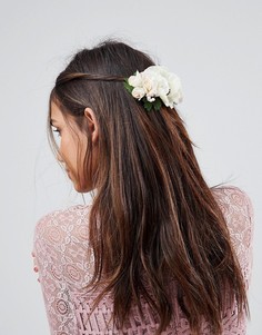 Заколка для волос с цветочной отделкой ASOS Occasion - Мульти