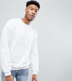 Белый свитшот oversize от ASOS TALL - Белый