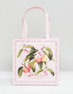 Сумка с цветочным принтом и небольшим логотипом Ted Baker - Розовый