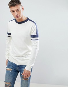Белый джемпер с полосками New Look - Белый