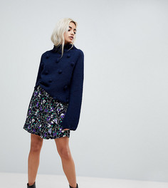 Юбка с цветочным принтом Vero Moda Petite - Мульти