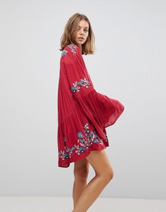 Платье Free People Te Amo - Красный