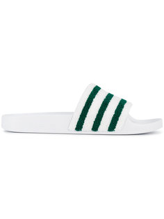 полосатые шлепанцы Adilette  Adidas