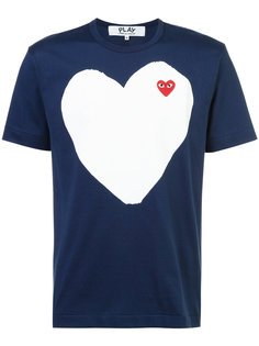 футболка с сердцем Comme Des Garçons Play