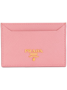 визитница с логотипом Prada