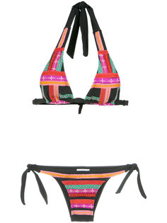 embroidered bikini set Amir Slama