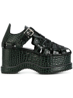 сандалии на платформе с ремешками  Proenza Schouler
