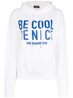 Be Nice slogan hoodie Dsquared2